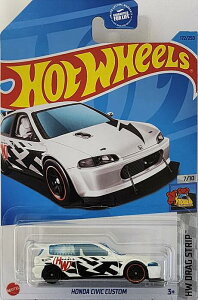 HotWHeeLs HW DRAG STRIP HONDA CIVIC CUSTOM �z�b�g�E�B�[�� �~�j�J�[