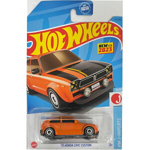 HOTWHEELS HW J-IMPORTS 73 HONDA CIVIC CUSTOM �z�b�g�E�B�[�� �~�j�J�[
