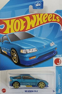 HOTWHEELS HW J-IMPORTS 88 HONDA CR-X �z�b�g�E�B�[�� �~�j�J�[
