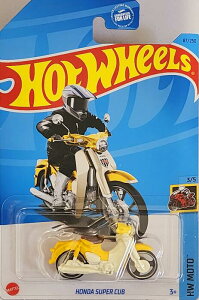 HotWHeeLs HW MOTO HONDA SUPER CUB CUSTOM�@ �z�b�g�E�B�[�� �~�j�J�[