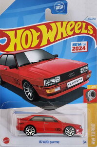 HotWHeeLs HW TURBO 87 AUDI QUATTRO �z�b�g�E�B�[�� �~�j�J�[