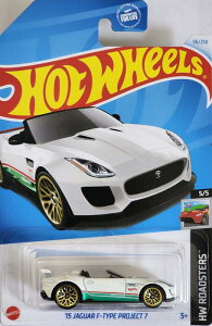 HOTWHEELS HW ROADSTERS 15 JAGUAR F-TYPE PROJECT 7�@�@�z�b�g�E�B�[�� �~�j�J�[