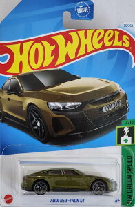 HotWHeeLs HW�@GREEN SPEED AUDI RS E-TRON GT �z�b�g�E�B�[�� �~�j�J�[