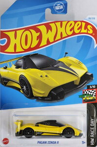HOTWHEELS�@HW RACE DAYPAGANI ZONDA R �z�b�g�E�C�[���@�~�j�J�[