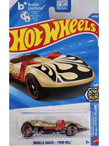 HotWHeeLs HW ALL DRIVERS WELCOME BRAILLE RACER - TWIN MILL�z�b�g�E�B�[�� �~�j�J�[