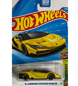 HOTWHEELS�@EXOTICARS�@16 LAMBORGHINI CENTENARIO ROADSTER�@�z�b�g�E�B�[�� �~�j�J�[