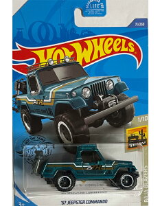 HotWHeeLs BAJA�@BLAZERS 67 JEEPSTER COMMANDO SUPER TREASURE HUNT �z�b�g�E�B�[�� �~�j�J�[
