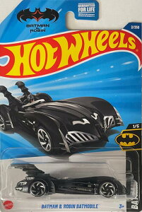 HOTWHEELS BATMAN BATMAN & ROBIN BATMOBILE �z�b�g�E�C�[���@�~�j�J�[