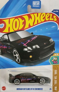 HotWHeeLs HW�F '70S VS.'90S NISSAN SKYLINE GT-R (BCNR33)�@ �z�b�g�E�B�[���Y �~�j�J�[