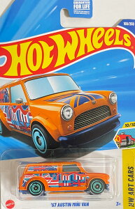 HOTWHEELS HW ART CARS �@67 AUSTIN MINI VAN �z�b�g�E�B�[�� �~�j�J�[