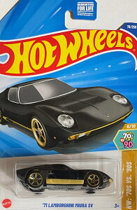 HotWHeeLs HW�F '70S VS.'90S�f 71 LAMBORGHINI MIURA �z�b�g�E�B�[���Y �~�j�J�[