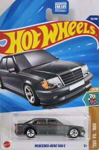 HotWHeeLs HW�F '70S VS.'90S�f MERCEDES-BENZ 500E �z�b�g�E�B�[���Y �~�j�J�[