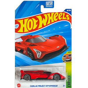 HotWHeeLs HWEXOTICS�@CA7DILLAC PROJECT GTP HYPERCAR �z�b�g�E�B�[�� �~�j�J�[