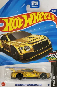HOTWHEELS HW RACE DAY 2018 BENTLEY CONTINENTAL GT3 �z�b�g�E�B�[�� �~�j�J�[