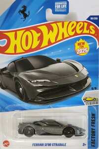 HOTWHEELS FACTORY FRESH FERRARI SF90 STRADALE �z�b�g�E�B�[�� �~�j�J�[
