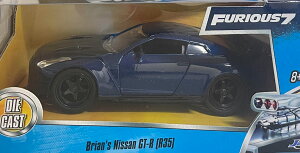 JADA fast & furious brian'snissan GT-R[R35] �@�~�j�J�[