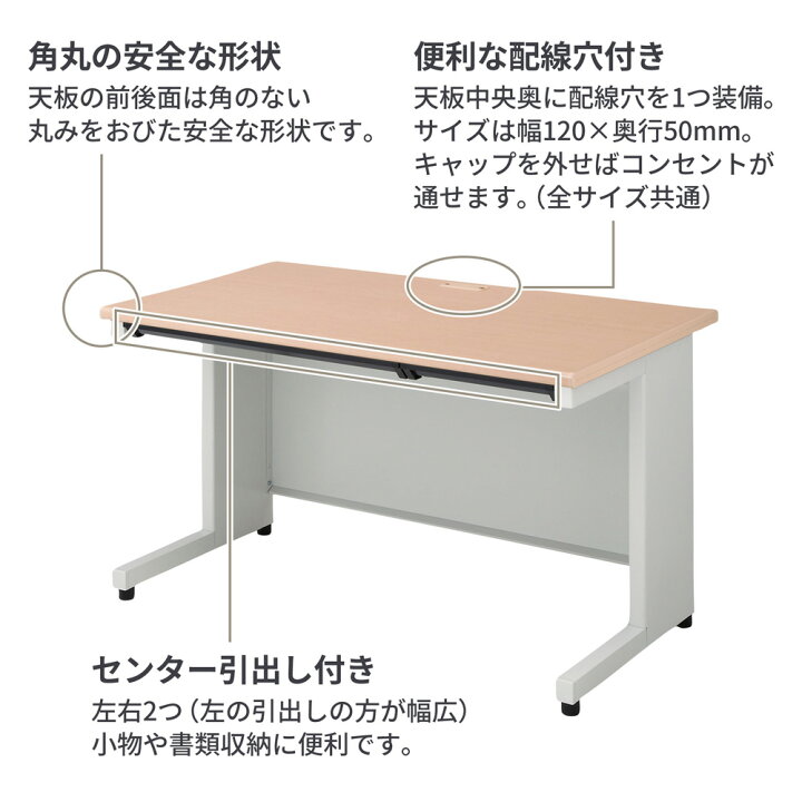 楽天市場】《メーカー直販》PLUS オフィスデスク SH 平机 幅100cm 奥行 