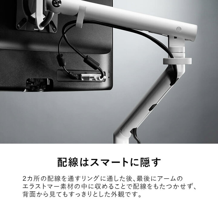 楽天市場】☆FLO モニターアーム シングル (1画面 液晶ディスプレイ 