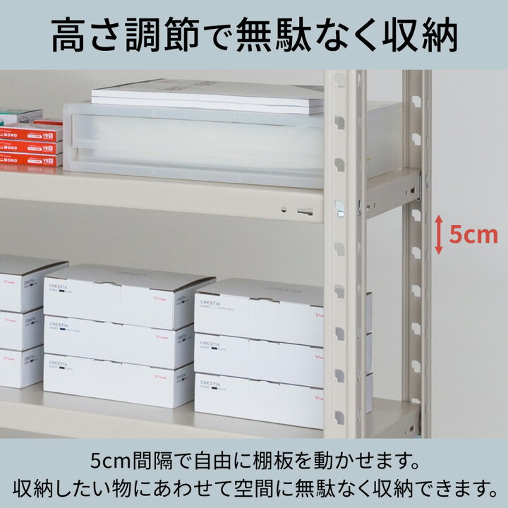 楽天市場】【P最大20倍◇4/30まで】スチールラック 6段 奥行31.2cm 高 