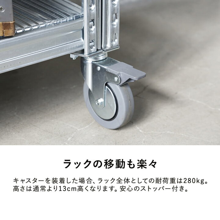 楽天市場】☆METALSISTEM メタルシステム キャスター 2個入り 