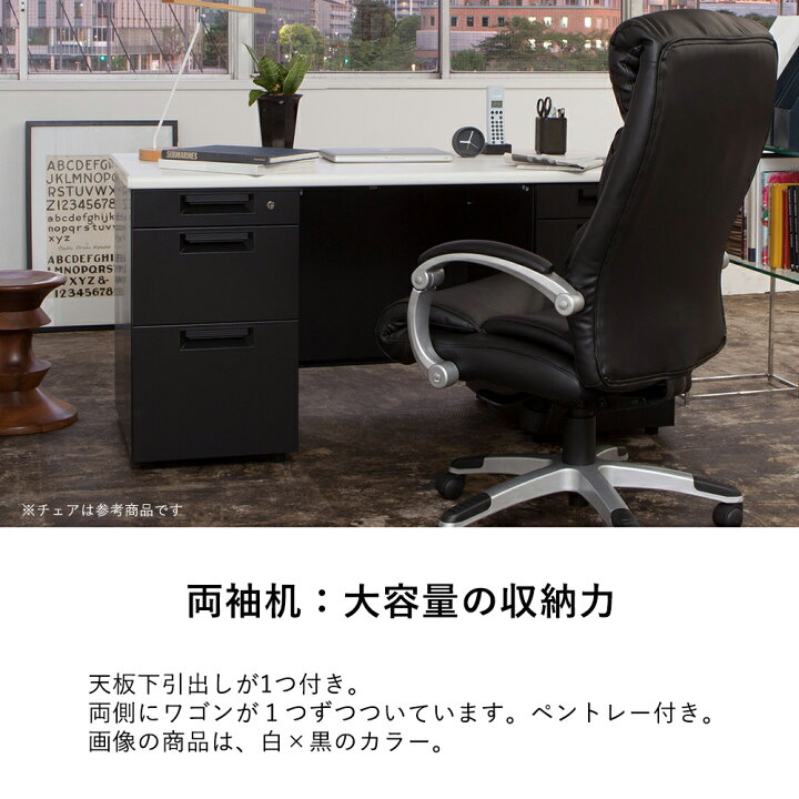 楽天市場】【14日20時〜店内P5倍】スチールデスク SH 両袖机（デスク 