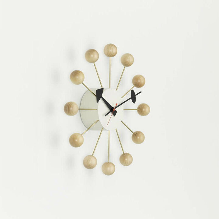 楽天市場】☆Vitra Ball Clock ボール クロック 掛け時計 マルチカラー