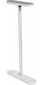 【店内P5倍◆17日AM10時まで】地震対策グッズ 家具転倒防止 つっぱり棒 ふんばりくん 設置高さ52~80cm（※1個入） 白 地震対策 転倒防止 突っ張り棒 棚 固定 本棚 収納庫 冷蔵庫 食器棚 タンス 家具 賃貸 防災グッズ