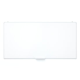 【14日0時〜P10倍！】PLUS 壁掛けホワイトボード 無地 横型（幅180.9cm 高さ90.9cm ホワイトボード 壁掛け 会議 会議室 ミーティングルーム 打合せ 家庭 リビング学習 リビング勉強 宿題 ボード マーカー付 イレーザー付 ペントレイ付)