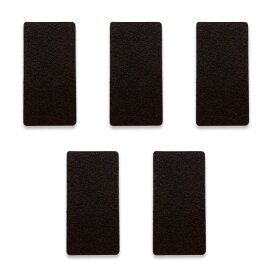 【最大P20倍！11日AM10時まで】チャットボード 木目イレーザー 交換フェルト 5枚セット（交換パッド 専用イレーザー 交換 消す 消 消し具 ガラスボード用 ホワイトボード用 フェルト)