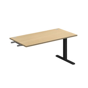 fantoni GT ���ݗp �f�X�N ��140cm ���s71cm BK�r�i �t�@���g�[�j �C�^���A�� �p�\�R���� �I�t�B�X�f�X�N ���[�N �e�����[�N�ݑ� �L�X ������� ��� �V���v�� �h��Ȃ� �j