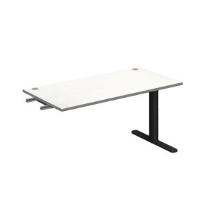 fantoni GT ���ݗp �f�X�N ��140cm ���s71cm BK�r�i �t�@���g�[�j �C�^���A�� �p�\�R���� �I�t�B�X�f�X�N ���[�N �e�����[�N�ݑ� �L�X ������� ��� �V���v�� �h��Ȃ� �j