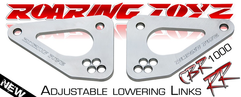 ローリングトイズ Roaring Toyz 特別セール品 08-09 激安 CBR1000RR ローダウンリンク08-09 Hole Link 4 Lowering
