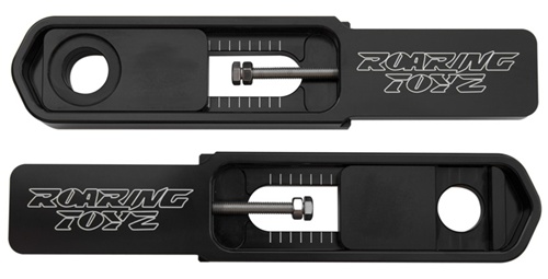 ローリングトイズ Roaring Toyz 06'-09' GSX-R600 750 Extensions スイングアームエクステンション06'-09' Anodized 激安卸販売新品 Black Swingarm サービス