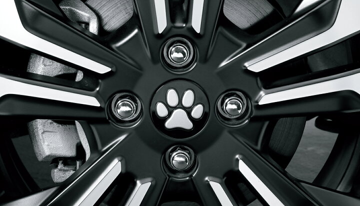 楽天市場】N-BOX JOY CUSTOMペットセンターキャップ(肉球) 08Z41-PP2 