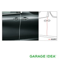 TOYOTA トヨタ 純正 アクセサリー ALPHARD アルファードドアエッジプロテクター （メッキ調） 1台分【082…