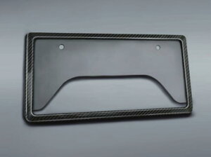 TOYOTA トヨタ 純正 アクセサリー パーツ VELLFIRE ヴェルファイアGRカーボンナンバーフレーム MS371-00001 MS371-00002 AAHH40W AAHH45W TAHA40W TAHA45W オプション