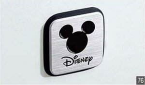 【マラソン期間中 ポイント3倍 10/24 20:00~10/27 9:59 】DAIHATSU ダイハツ 純正 アクセサリー パーツ MOVE CANBUS ムーヴ キャンバスメタルエンブレム(ディズニー)2個セット 08270-K9001 LA850S LA860S オプショ