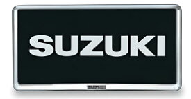 SUZUKI スズキ 純正 アクセサリー パーツ HUSTLER ハスラーナンバープレートリム クロームメッキ 1枚 ナンバーフレーム ナンバーリム ナンバー枠 9911D-63R00-0PG MR52S MR92S オプション