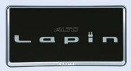 SUZUKI スズキ 純正 アクセサリー パーツ Lapin ラパンナンバープレートリム(1枚) 9911D-80P00-0PG HE33S…