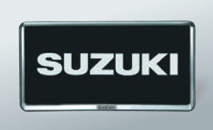 ジムニー ノマドナンバープレートリム (樹脂ブラックメッキ)9911D-63R01-ZKP JC74W スズキ 純正 アクセサリー パーツ jimny NOMADE