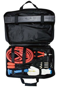 緊急工具セット 【TS-72】パーツ 三角停止版 ガラスハンマー ブースターケーブル ceptoo オプション