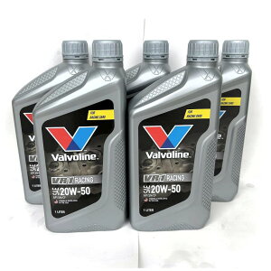݌ɗL܂ NEW{g1L 5{Zbg Valvoline o{ VR1 Racing [VOIC 20W-50 SN/CF