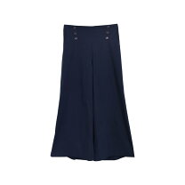 楽天市場】クロップドパンツ（カラーネイビー）（ボトムス｜レディース 