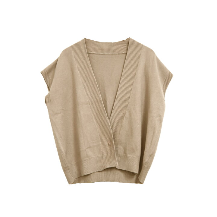 楽天市場】ニットベストカーディガン セーター ニットベスト  