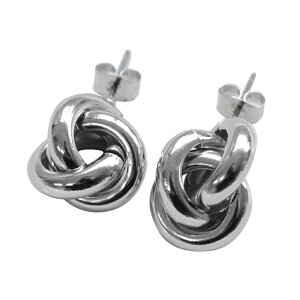 \1000円ポッキリ/ トリニティリングピアス レディース 軽量 軽い デイリー 華やか アクセサリー 韓国アクセ 誕生日 プレゼント ≪ゆうメール便配送30・代引不可≫