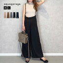 【2025新作】 リネンライクサスペンダー付きパンツ レディース 夏 M リネンライク サスペンダー付き パンツ サスペン…