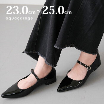 メリージェーンローヒールパンプス