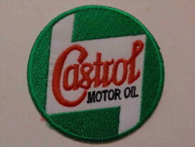 CASTROL　MOTOR　OIL　旧ロゴ　ワッペン　（262190）