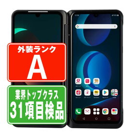 【中古】 L-51A LG V60 ThinQ 5G The Black Aランク SIMフリー 本体 ドコモ スマホ 【あす楽】 【保証あり】 【送料無料】 l51abk8mtm