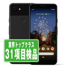 【中古】 Google Pixel3a Just Black SIMフリー 本体 スマホ ahamo対応 アハモ 【あす楽】 【保証あり】 【送料無料】 gp3abk7mtm